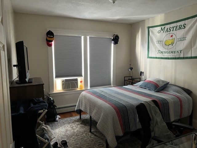 Bedroom with hardwood floors and natural light at Cabo