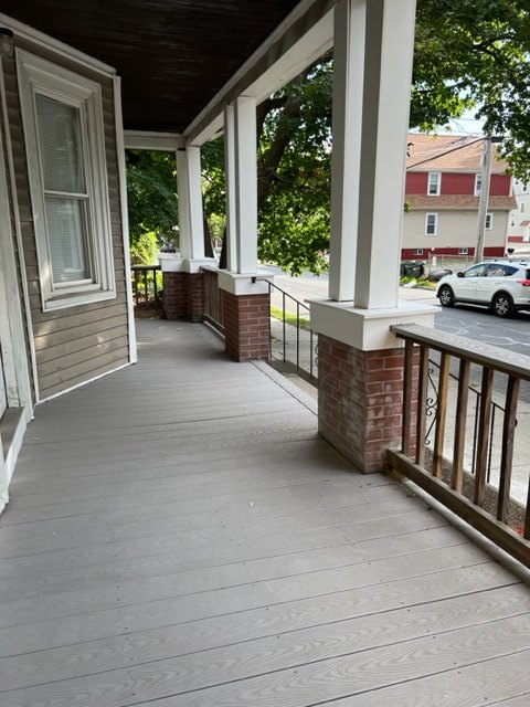 Front deck at Jamaica